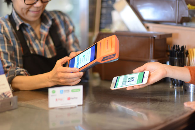 スターペイを導入すれば、10種類以上のQRコード決済を一つの端末で処理できる(ネットスターズ提供)